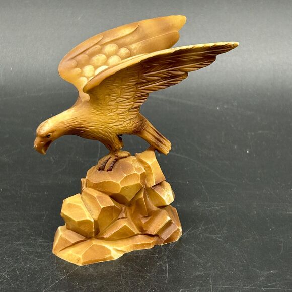 Eagle Figurine Germany Plastic 3” - Picture 1 of 7